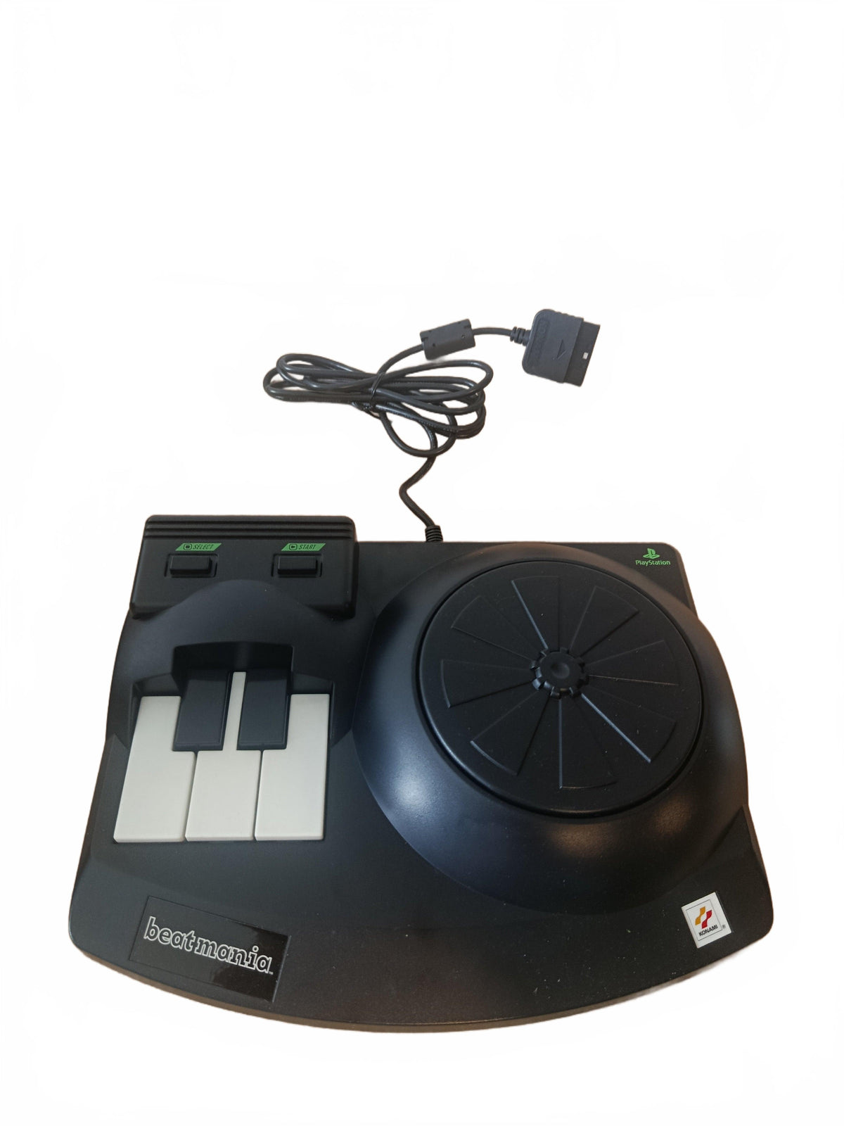 Beatmania + Turntable Peripheral — PlayStation 1 (PS1)