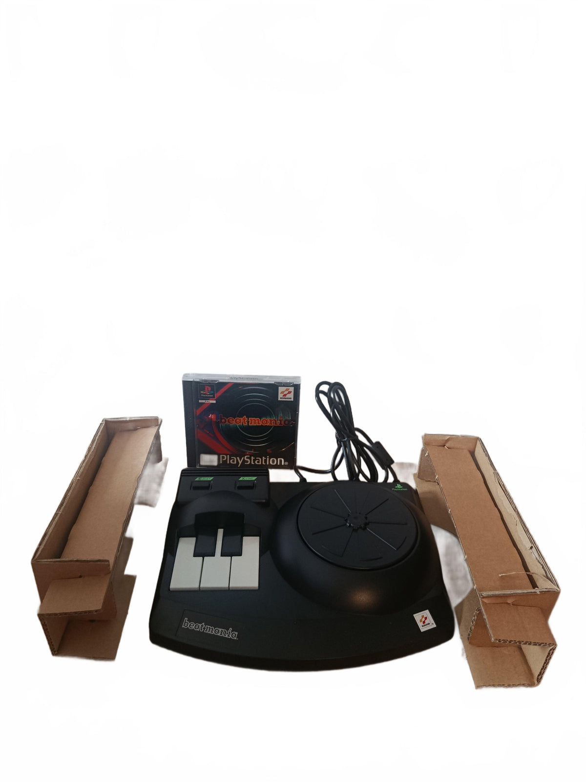 Beatmania + Turntable Peripheral — PlayStation 1 (PS1)
