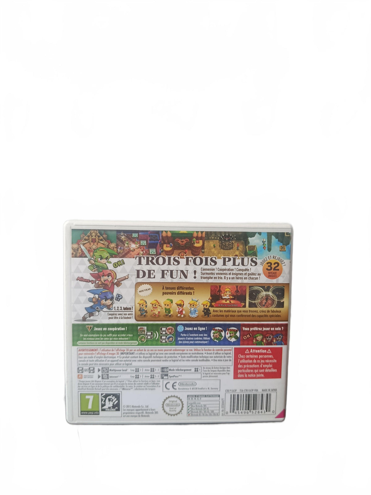 The Legend of Zelda: Tri Force Heroes Nintendo 3DS
