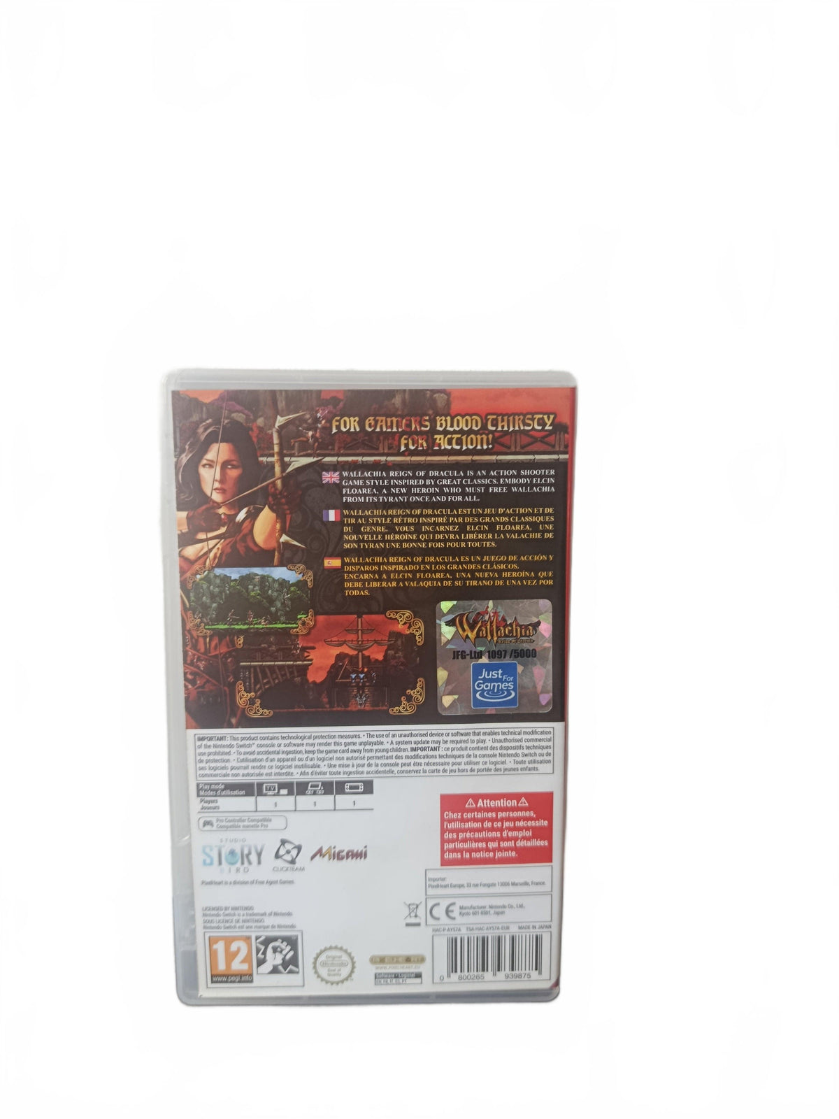 Wallachia: Reign of Dracula Nintendo Switch