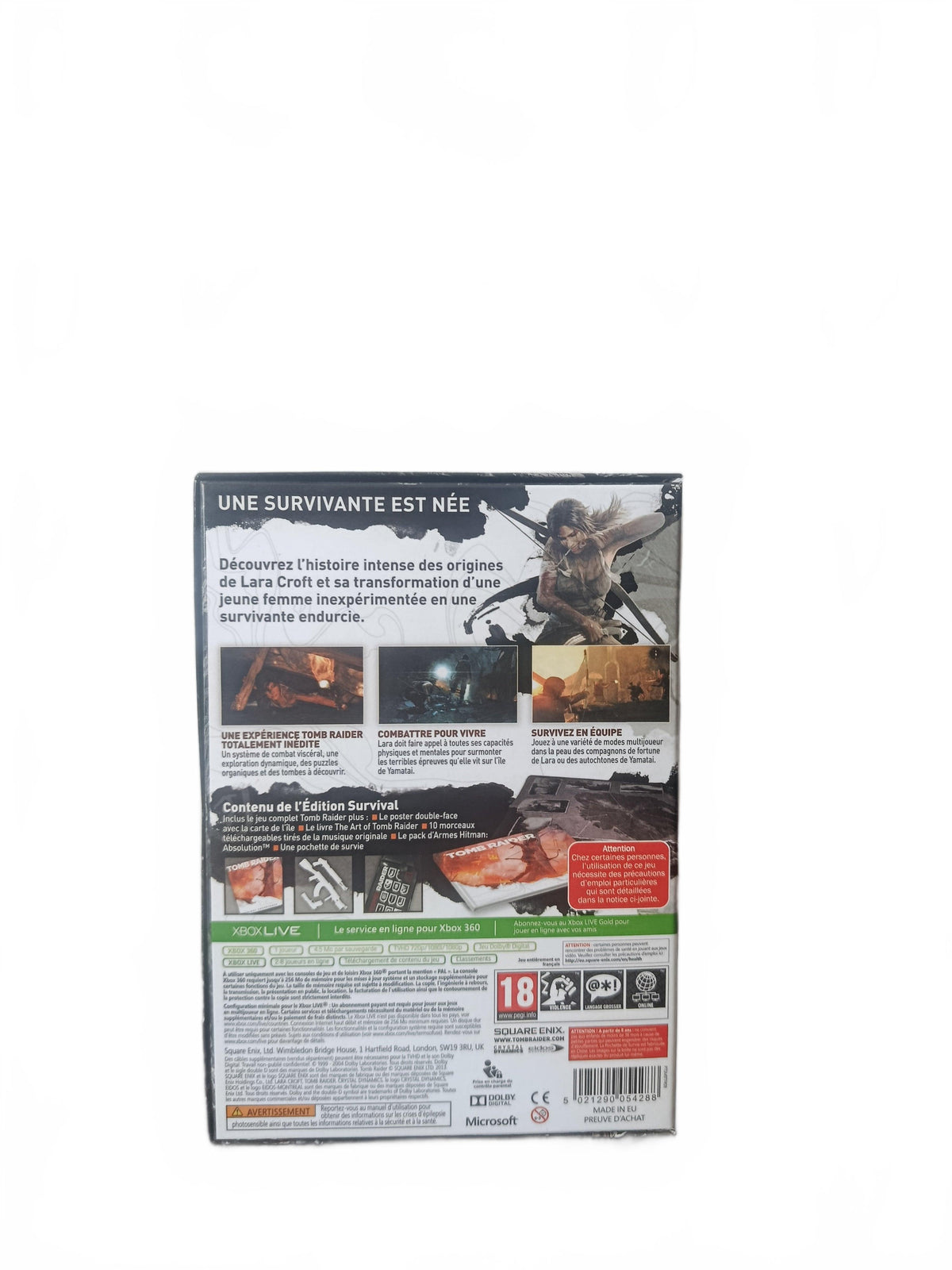 Tomb Raider – Survival Edition Xbox 360
