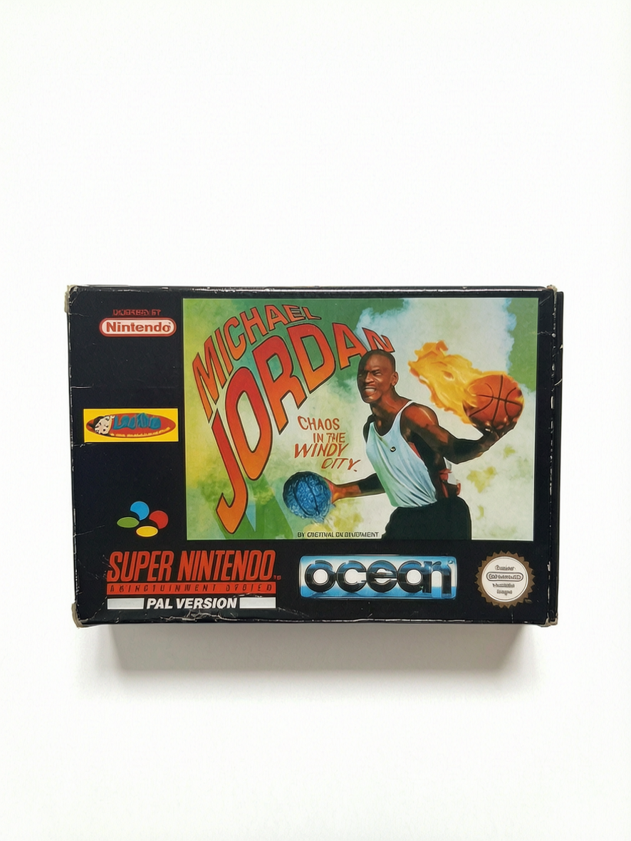 Michael Jordan Super Nintendo (SNES) complet en boite