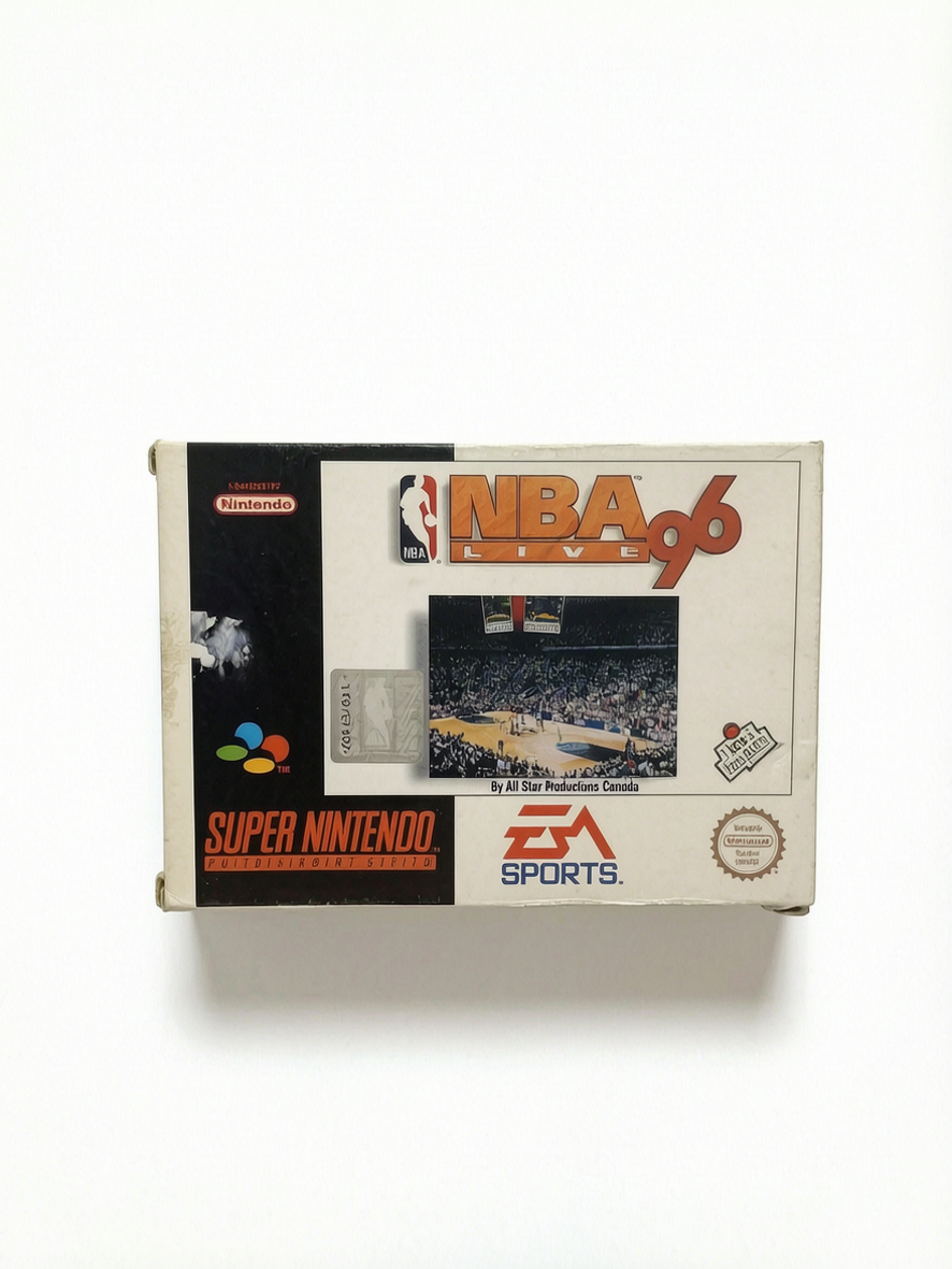 NBA Live 96 Super Nintendo (SNES) complet en boite
