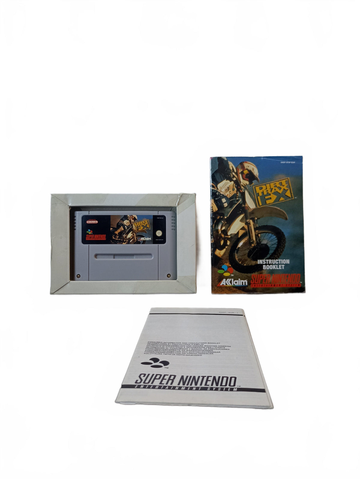 Dirt Trax FX Super Nintendo (SNES) complet en boite