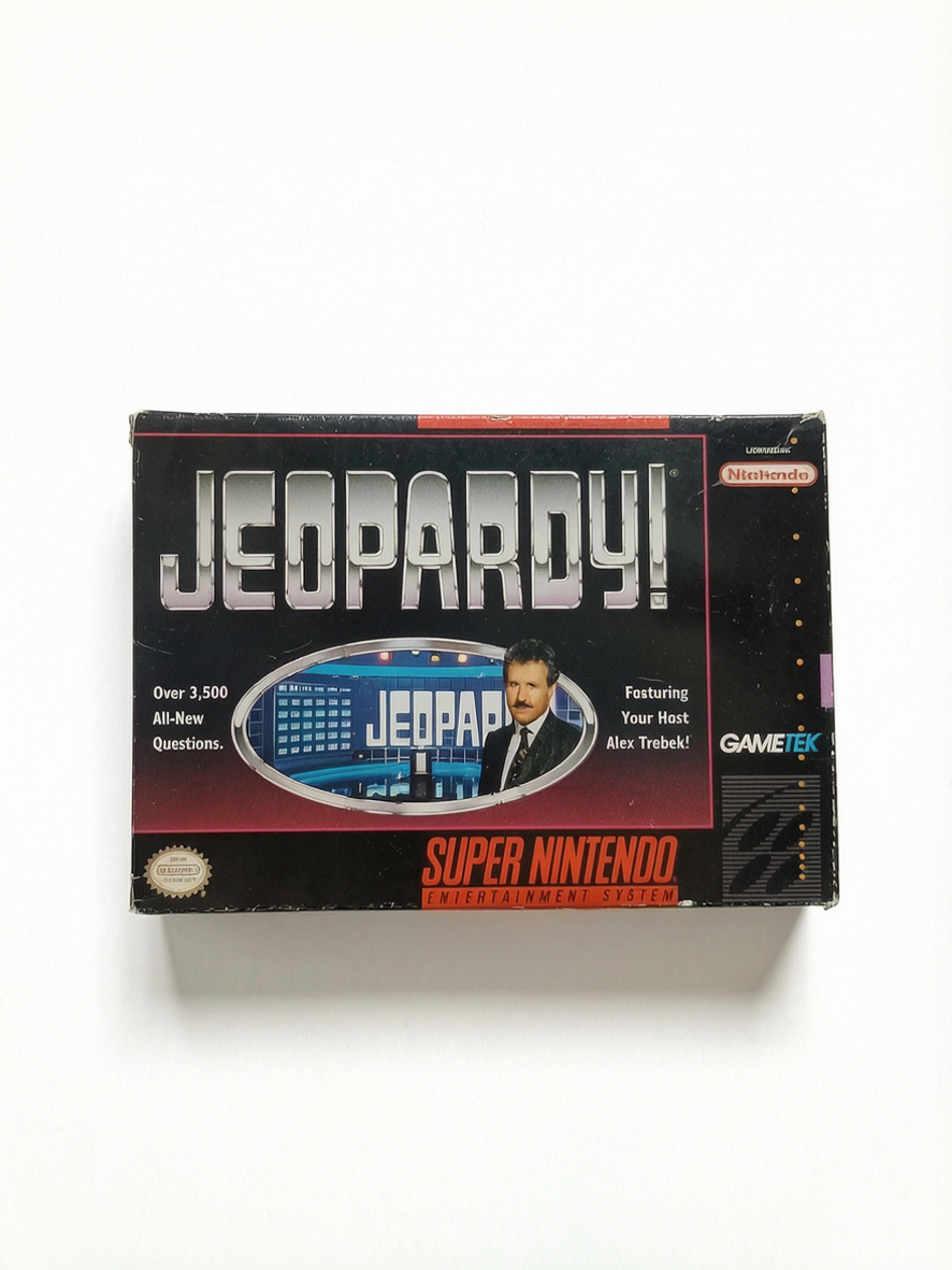 Jeopardy Super Nintendo (SNES) complet en boite
