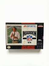 Madden NFL 94 Super Nintendo (SNES) complet en boite