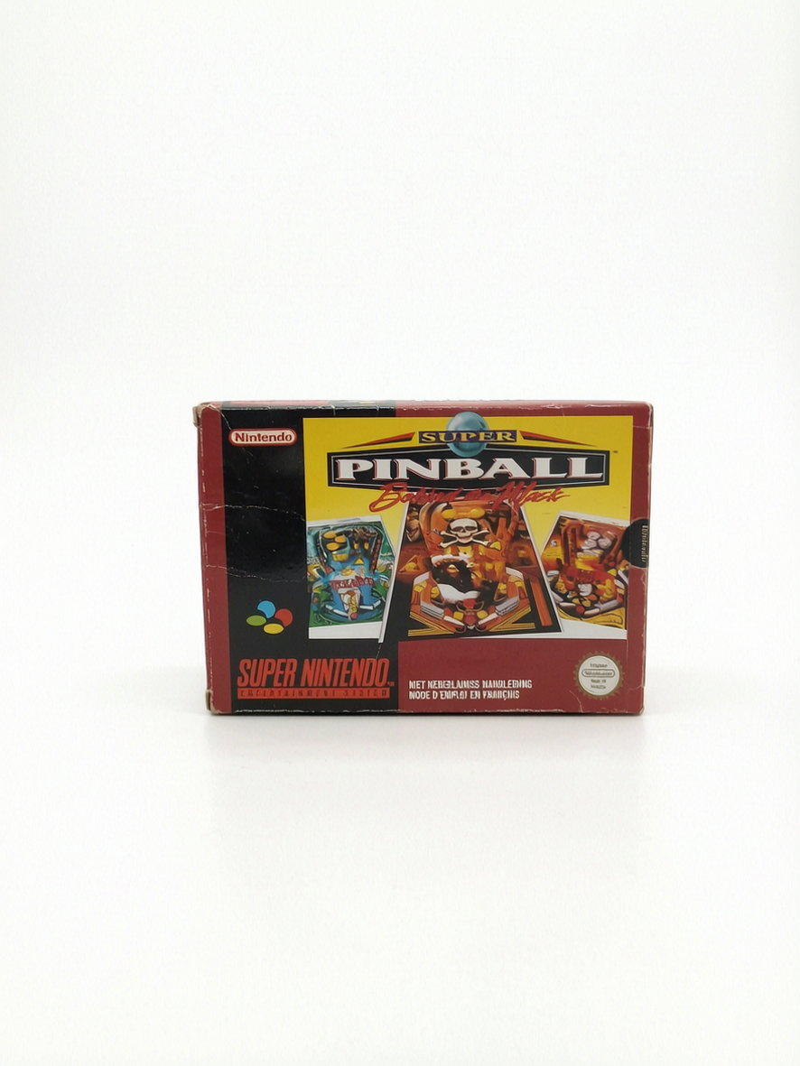 Super Pinball Super Nintendo (SNES) complet en boite