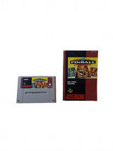 Super Pinball Super Nintendo (SNES) complet en boite