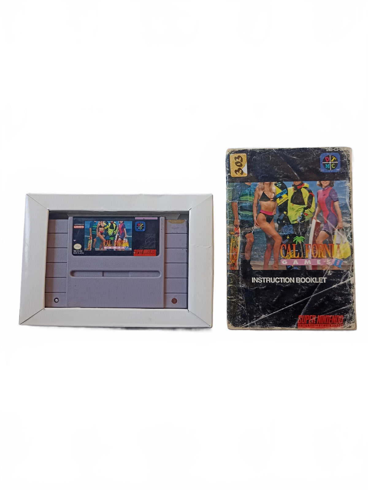 California Super Nintendo (SNES) complet en boite