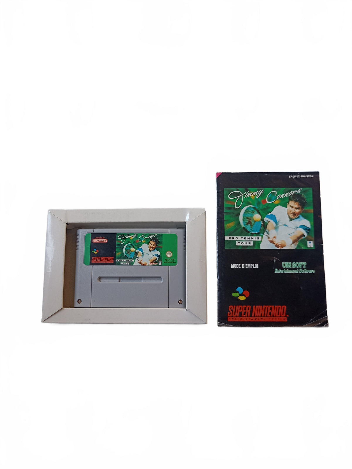 Jimmy Connors Super Nintendo (SNES) complet en boite