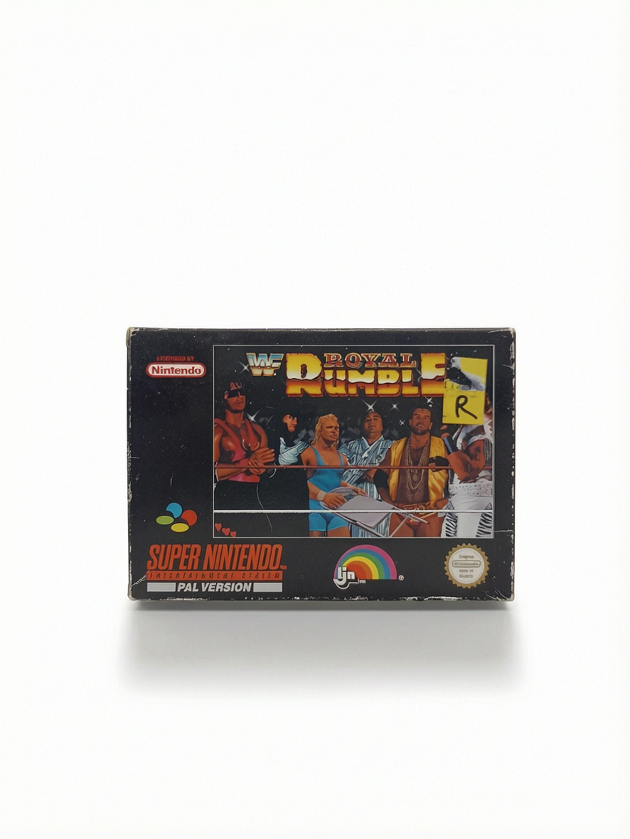 WF Royal Rumble Super Nintendo (SNES) complet en boite