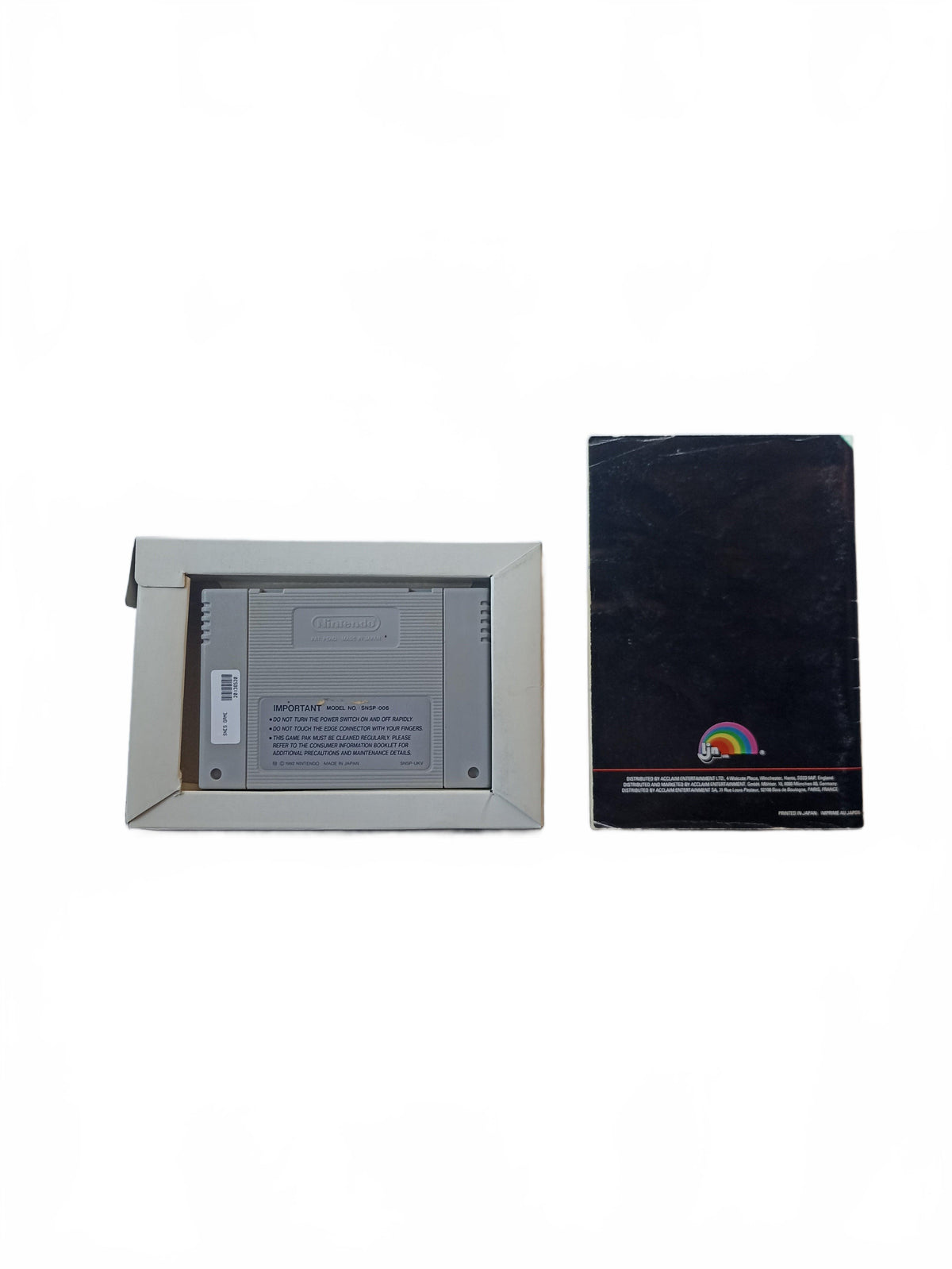 WF Royal Rumble Super Nintendo (SNES) complet en boite