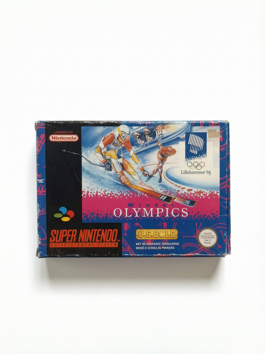 Winter Olympics Super Nintendo (SNES) complet en boite