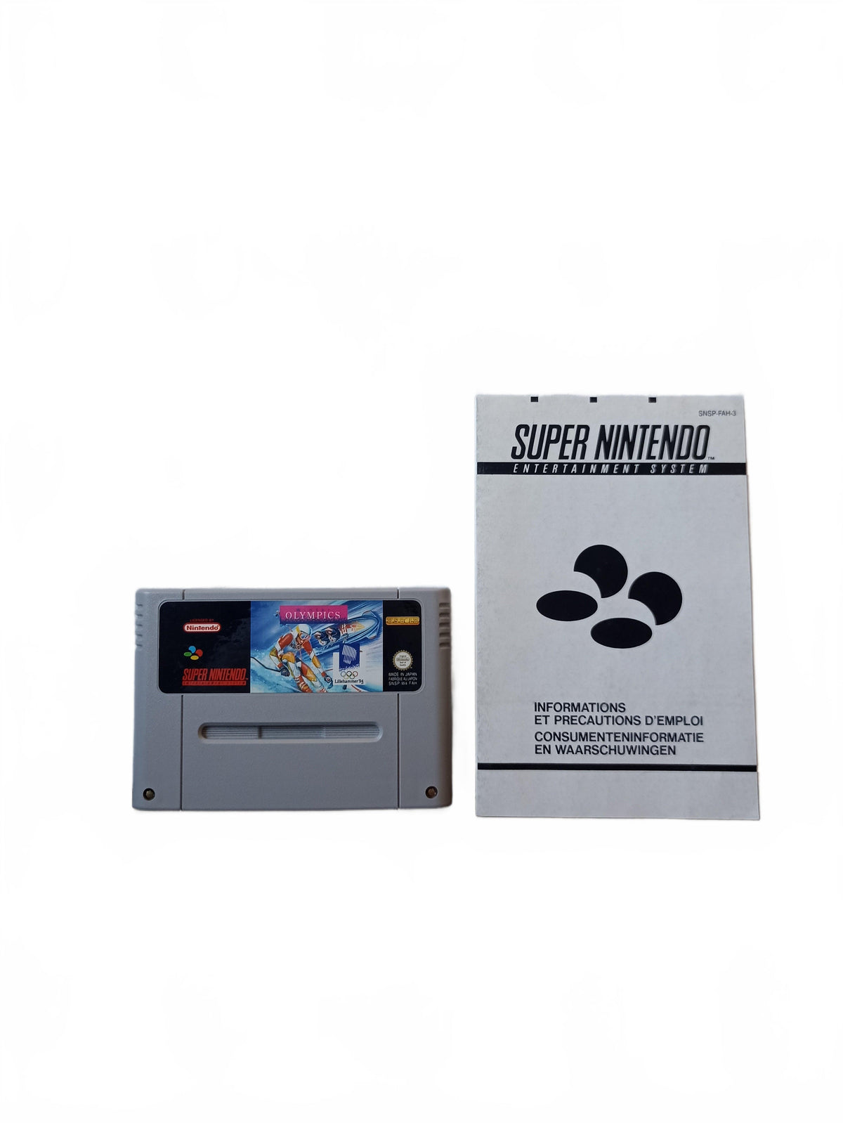 Winter Olympics Super Nintendo (SNES) complet en boite