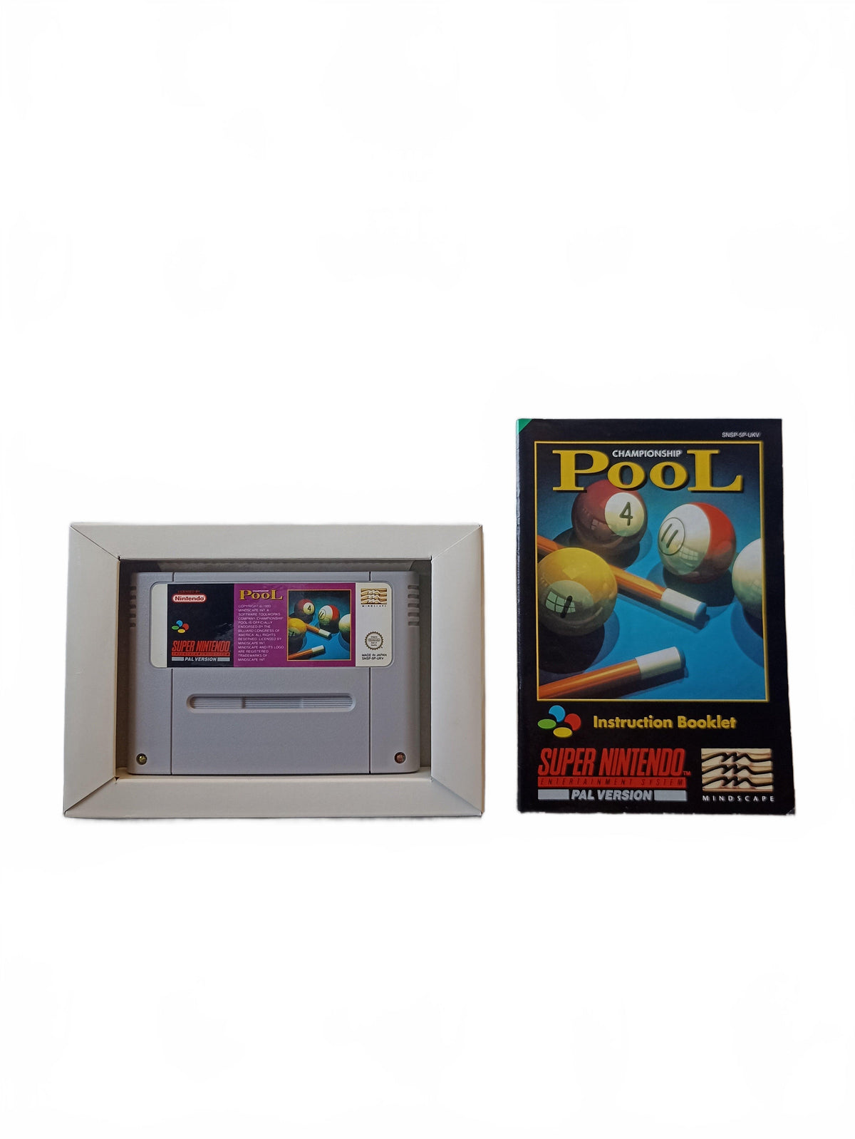 Championship Pool Super Nintendo (SNES) complet en boite