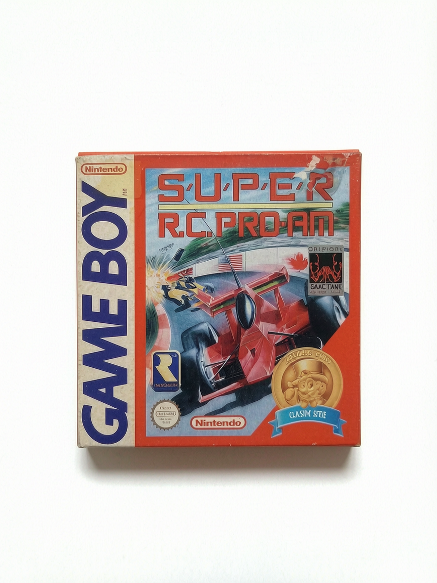 Super RC Pro AM Nintendo Game Boy (GB) complet en boite