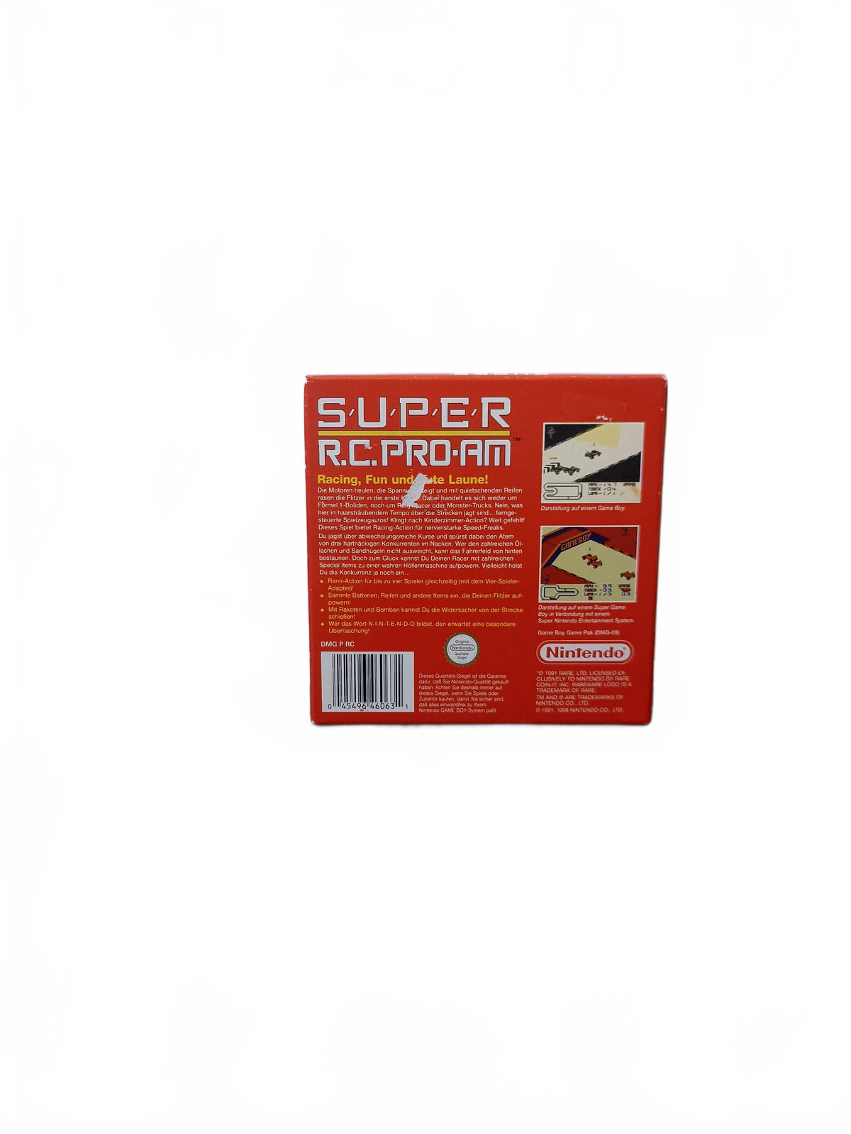 Super RC Pro AM Nintendo Game Boy (GB) complet en boite