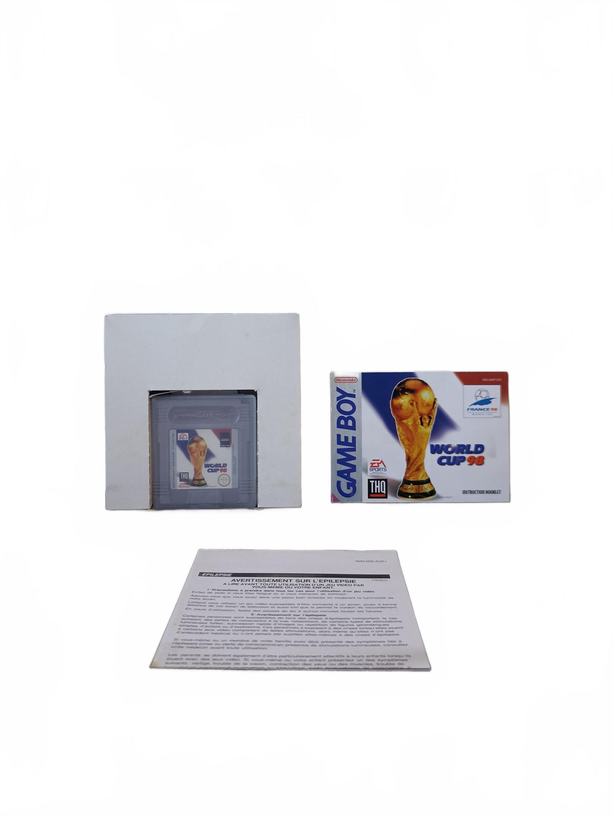 Worlds Cup 98 Nintendo Game Boy (GB) complet en boite