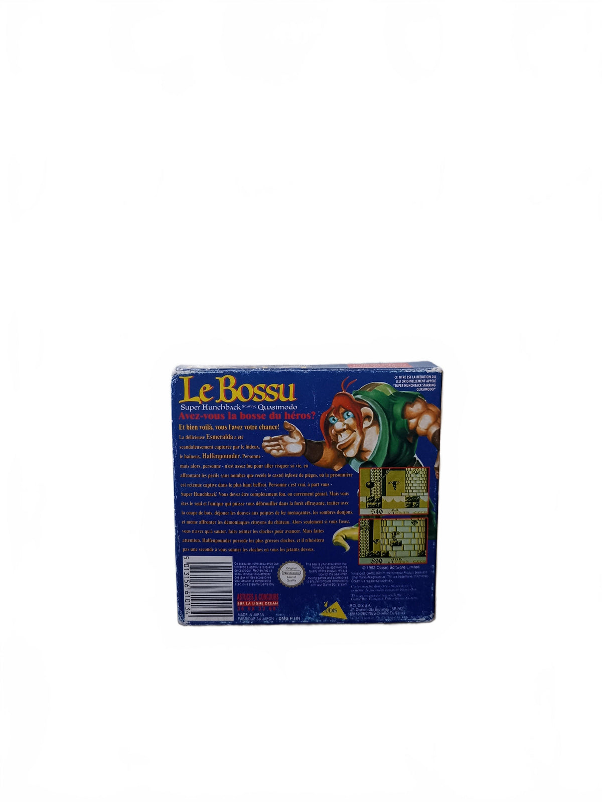 Le Bossu Nintendo Game Boy (GB) complet en boite