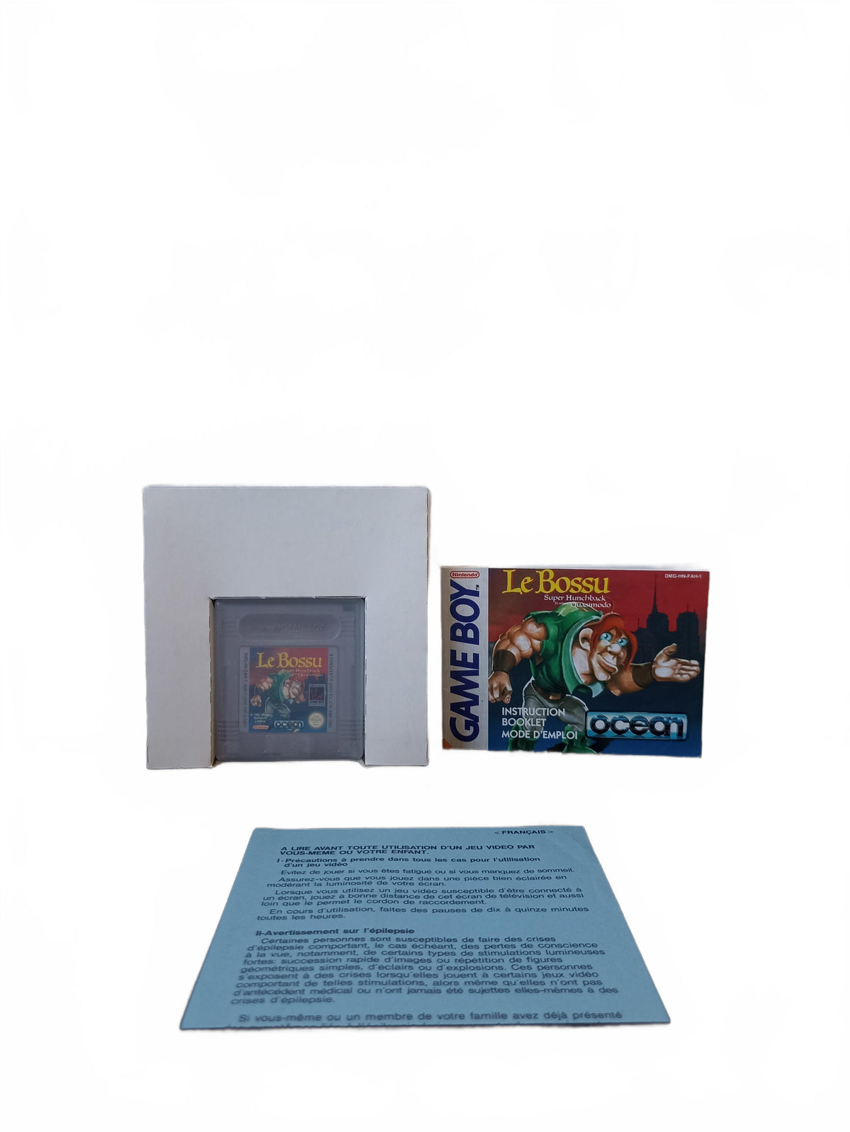 Le Bossu Nintendo Game Boy (GB) complet en boite