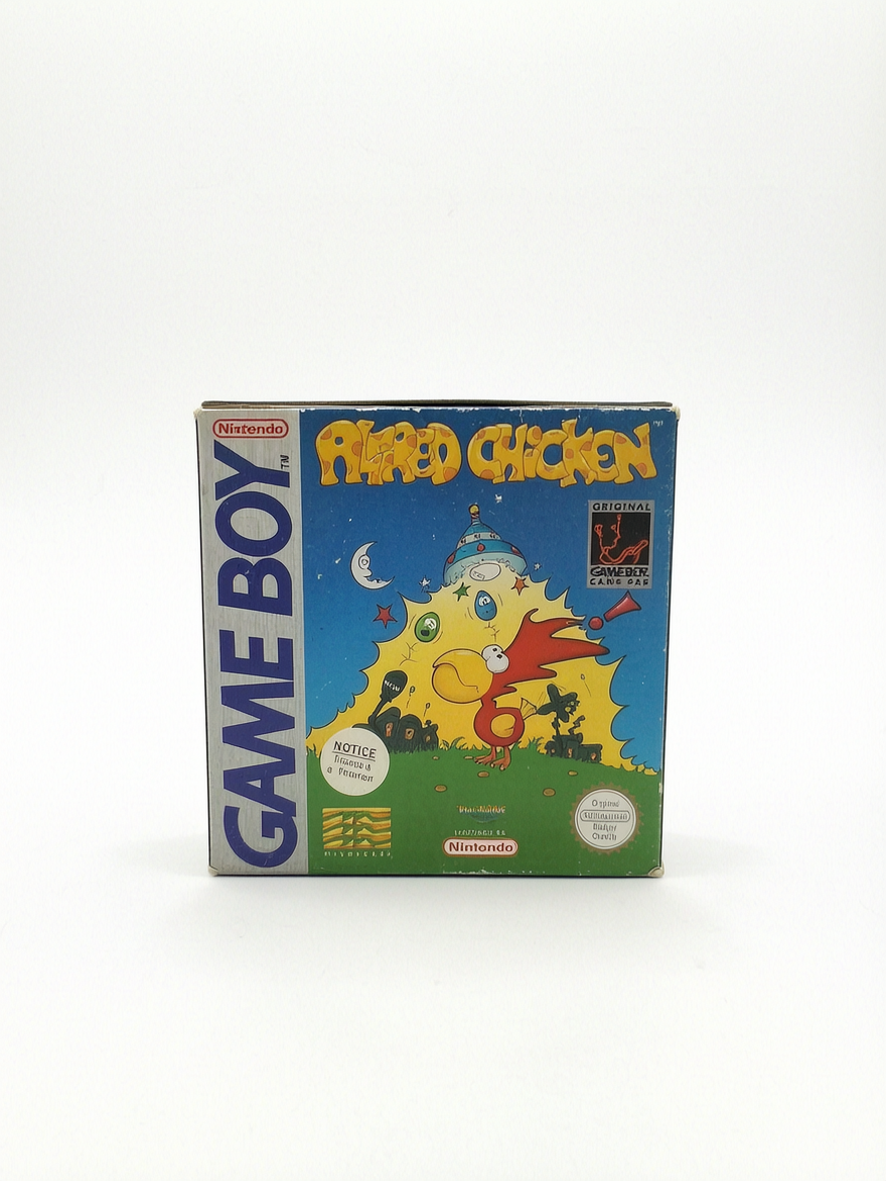 Alfred Chicken Nintendo Game Boy (GB) complet en boite