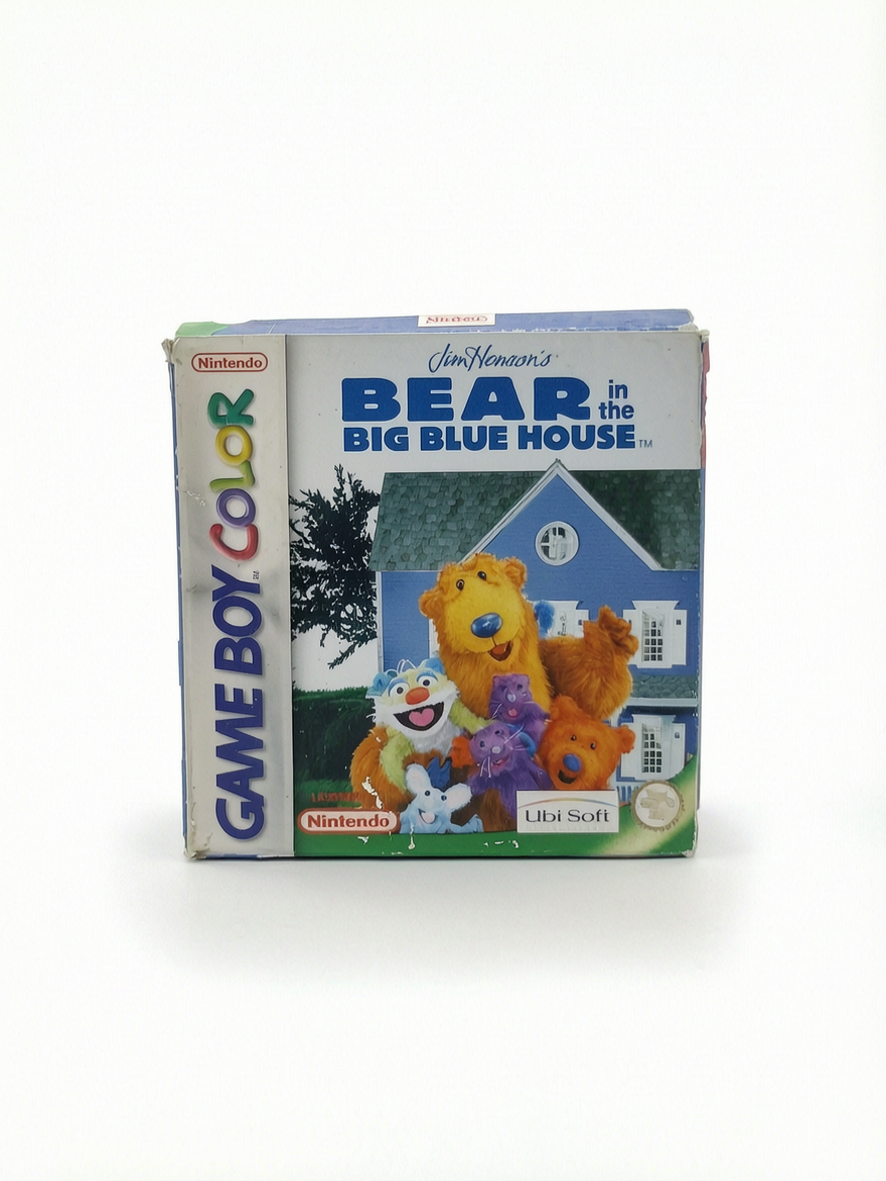 Bear Big Blue House Nintendo Game Boy Color (GBC) complet en boite