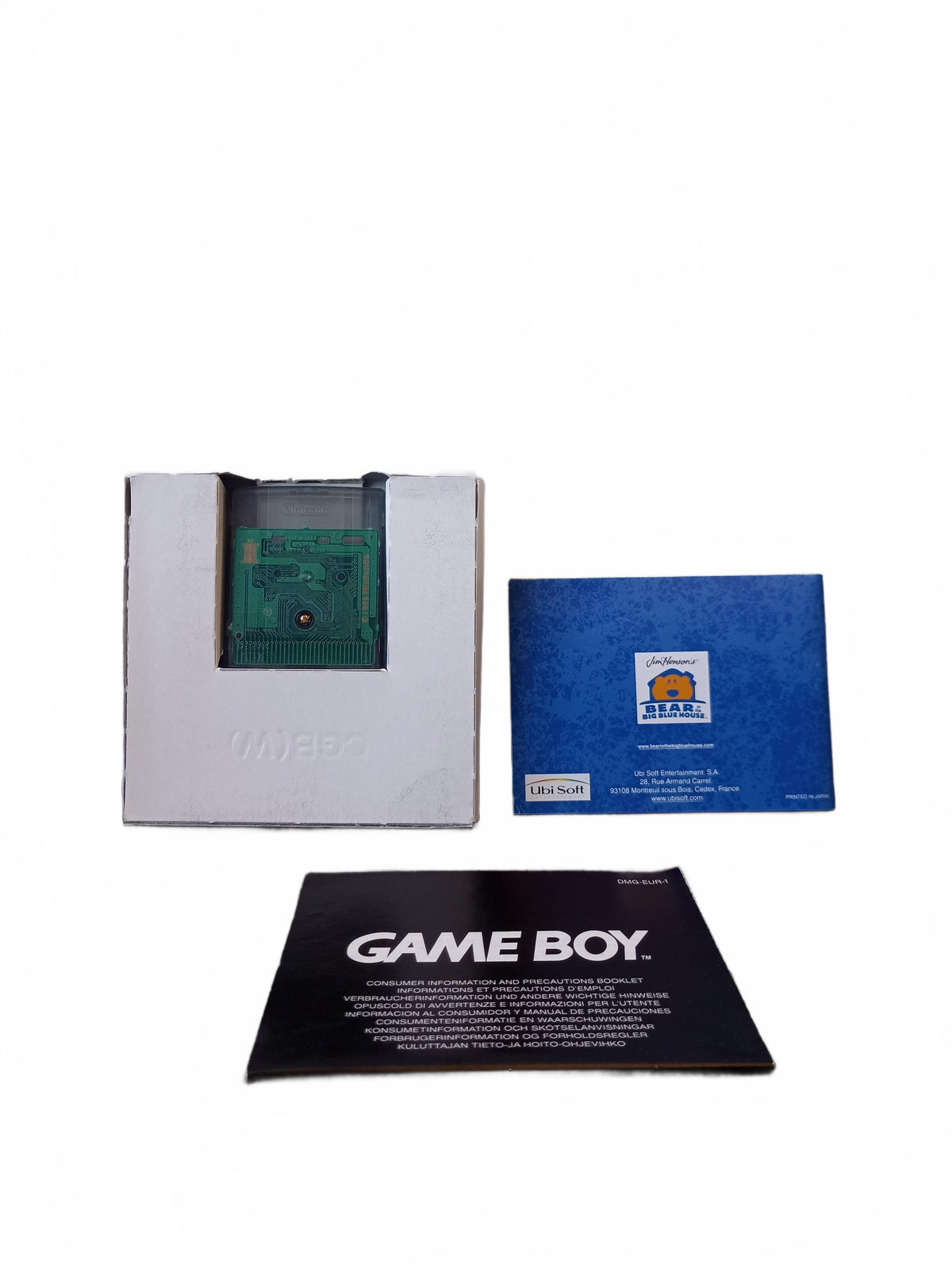 Bear Big Blue House Nintendo Game Boy Color (GBC) complet en boite