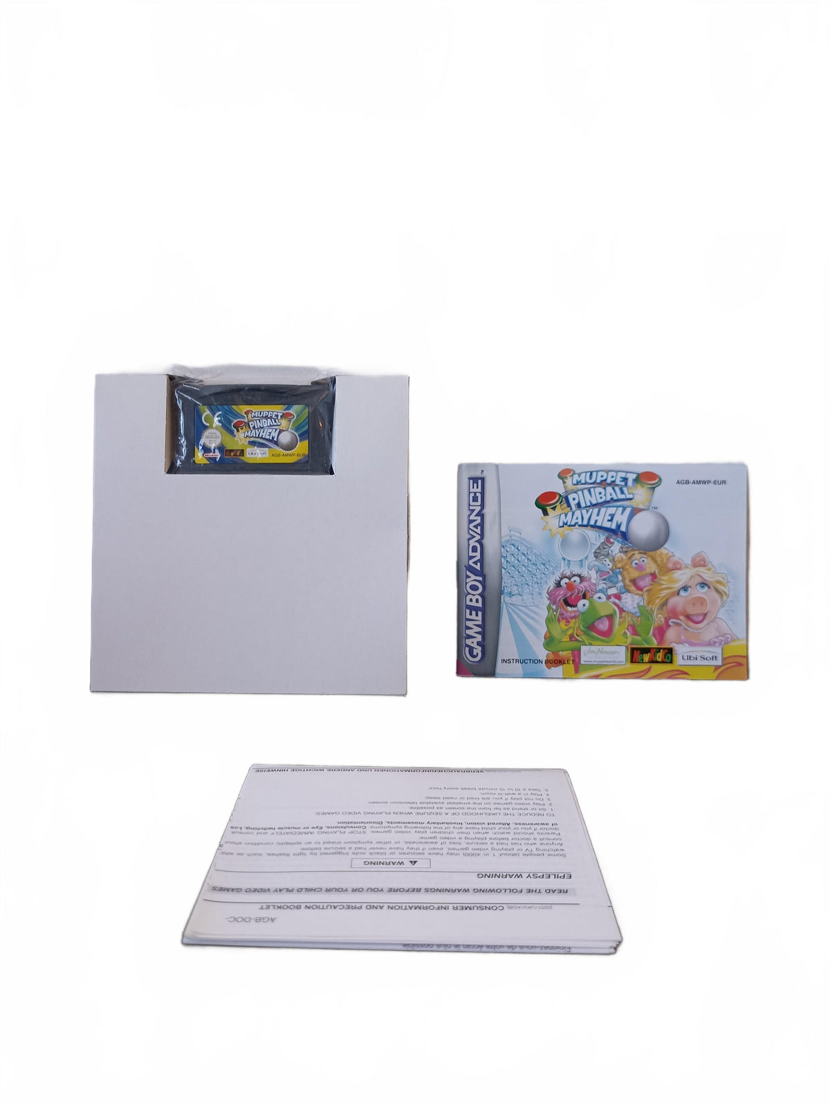 Muppet Pinball Mayhem Nintendo Game Boy Advance (GBA) complet en boite