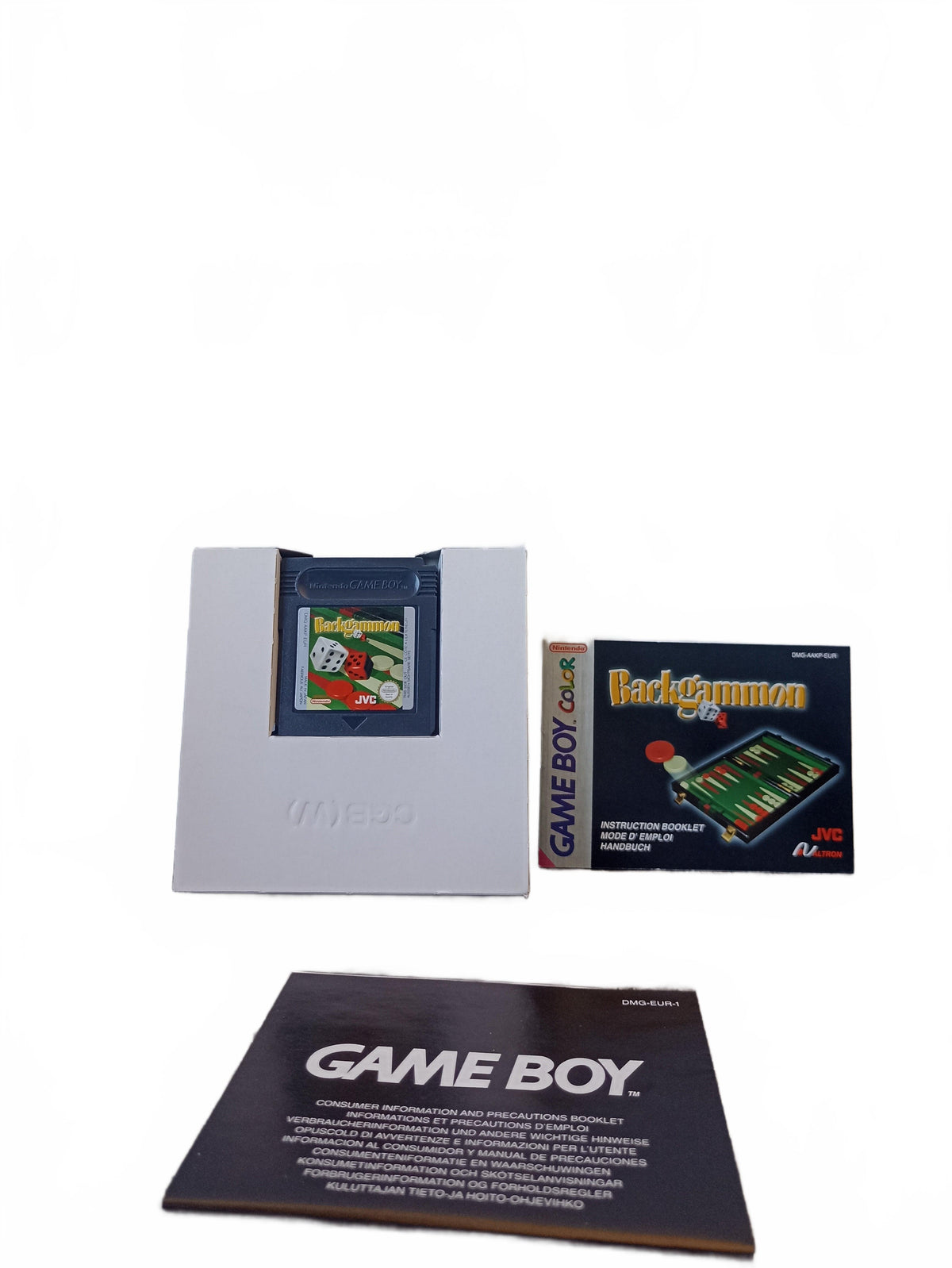 Back Gammon Nintendo Game Boy Color (GBC) complet en boite