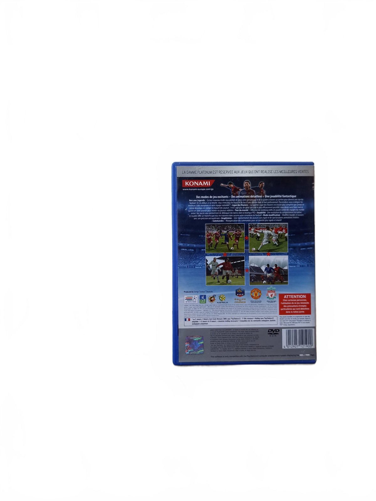 PES 2009 playstation 2 (PS2) Platinium