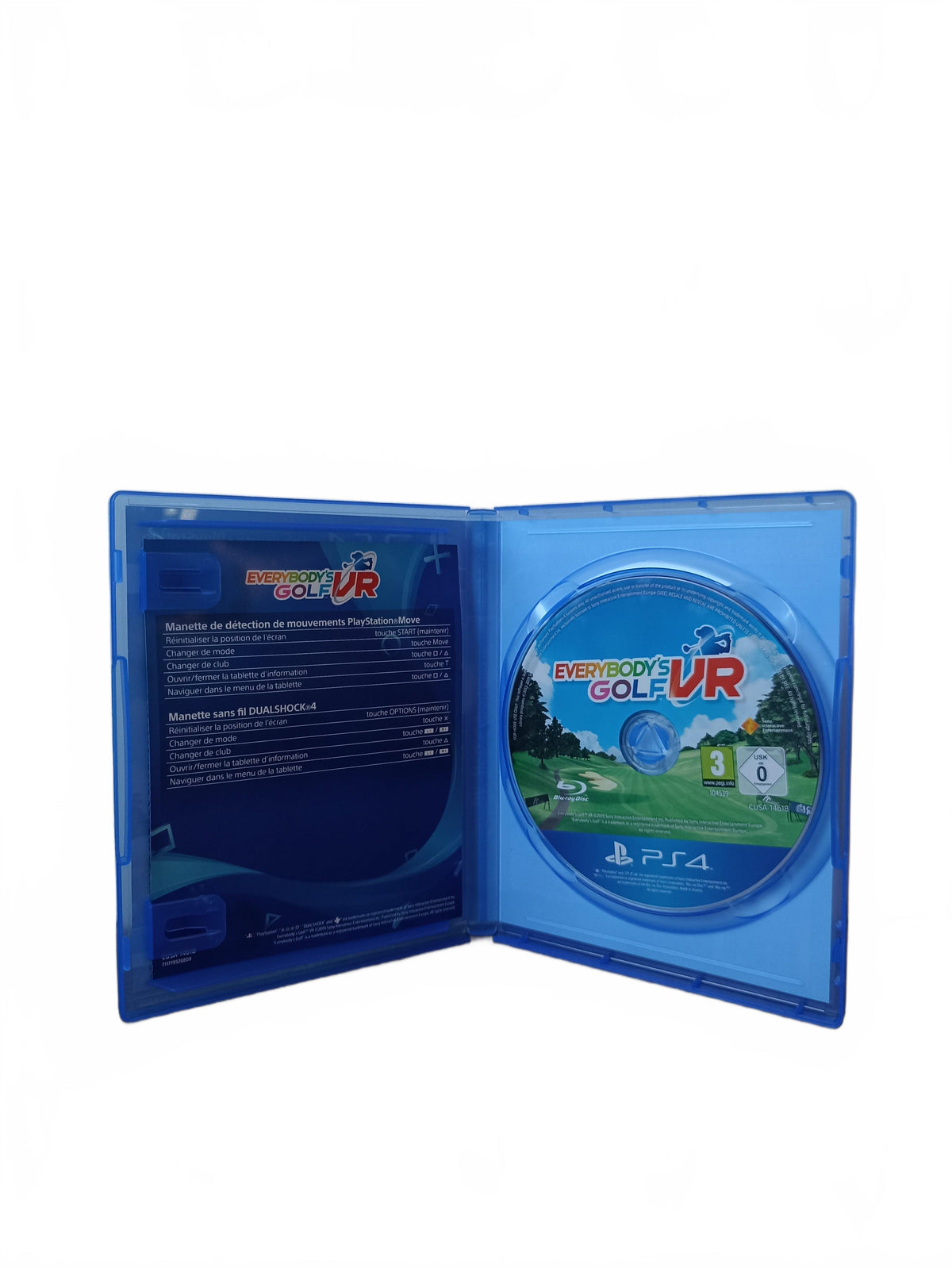 Everybody's Golf VR playstation 4 (PS4)