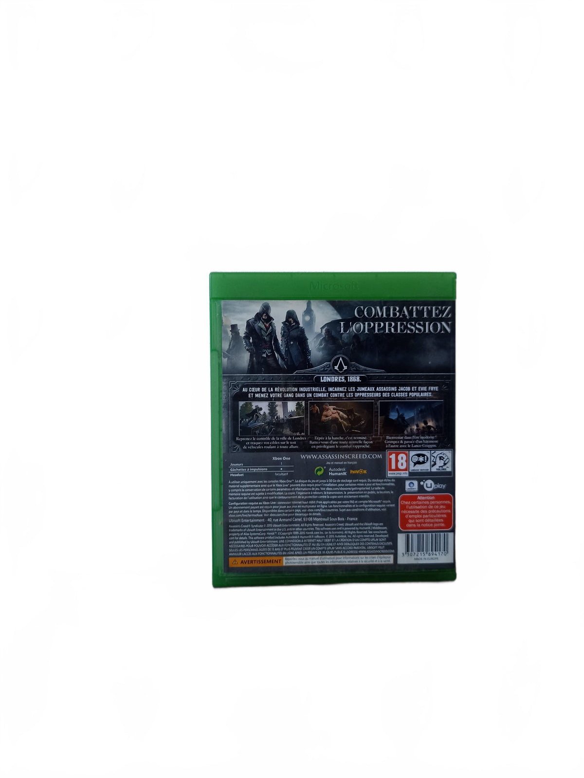 Assassins Creed Syndicate Xbox One