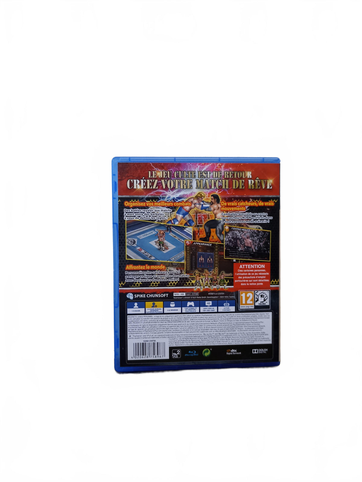 Fire Pro Wrestling World playstation 4 (PS4)