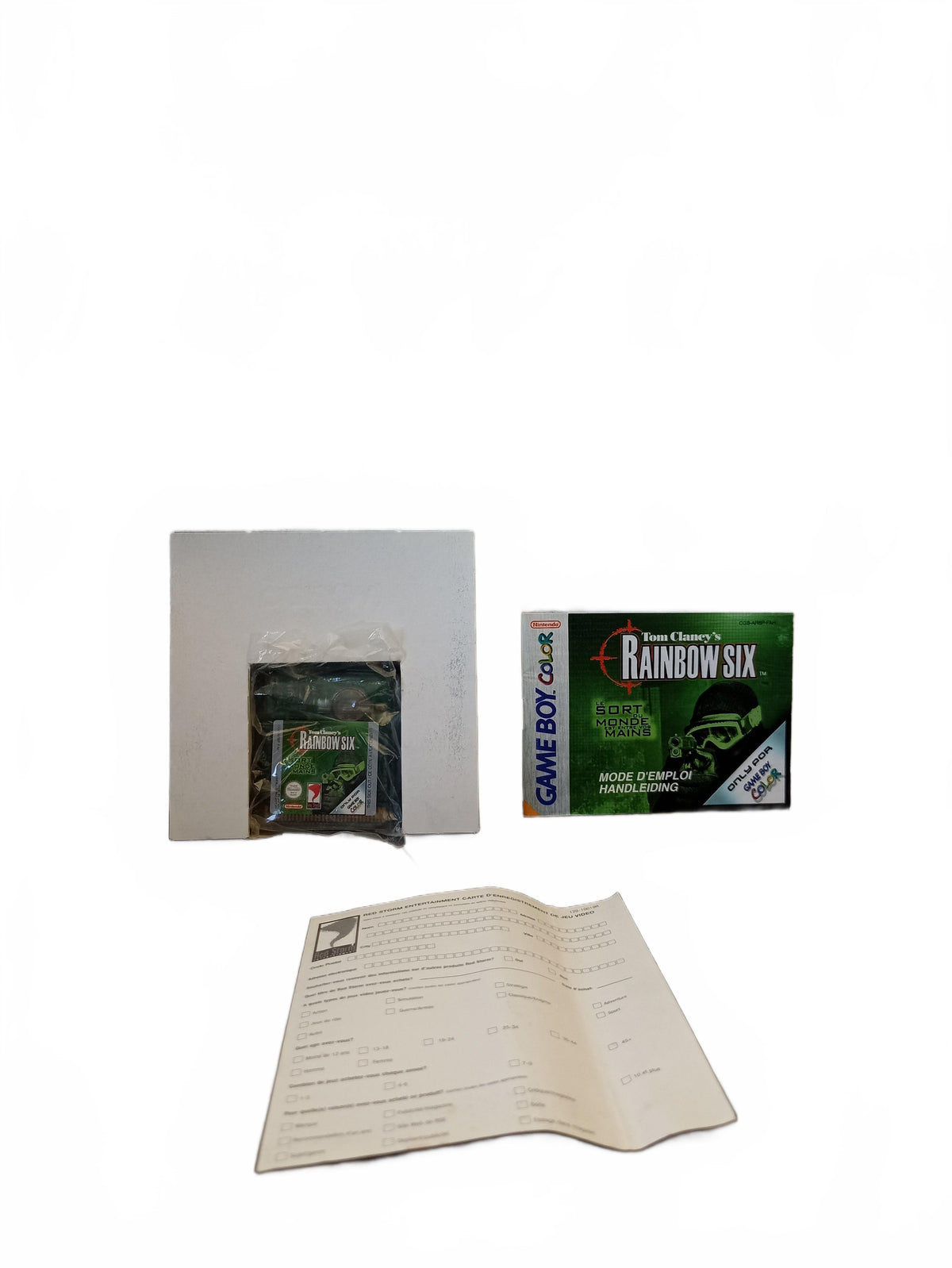 Tom Clancy Rainbow Six Game Boy Color (GBC) complet en boite