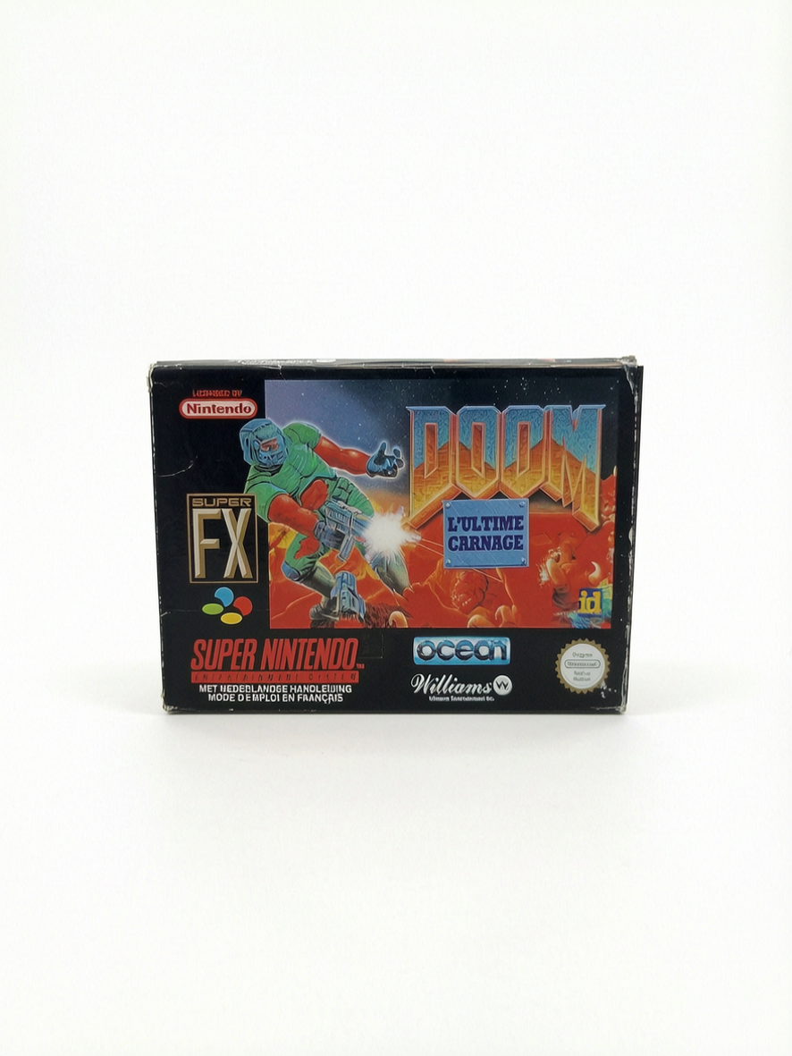 Doom Super Nintendo (SNES) complet en boite