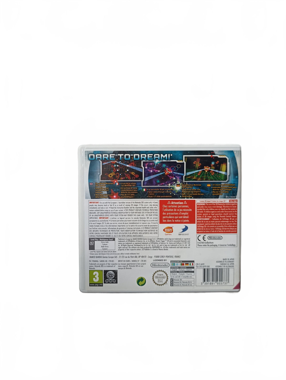 Dream Trigger 3D Nintendo 3DS
