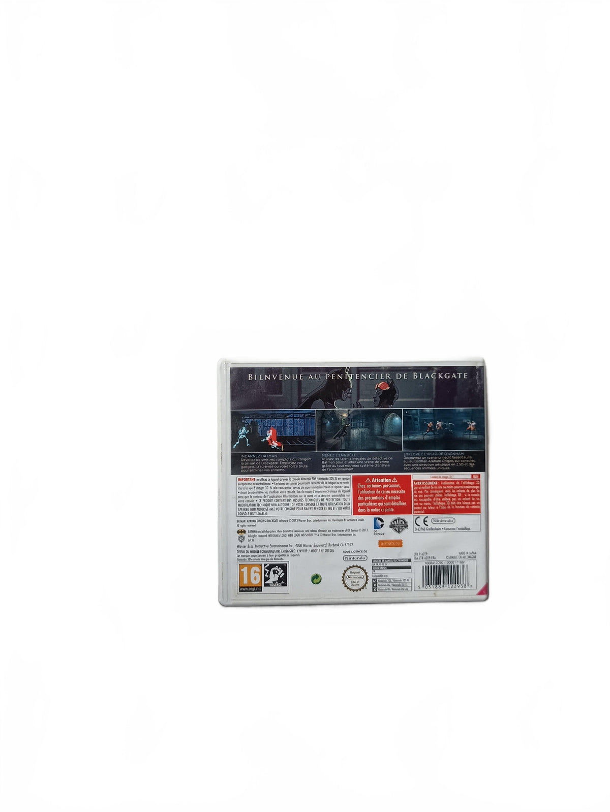 Batman Blackgate Nintendo 3DS