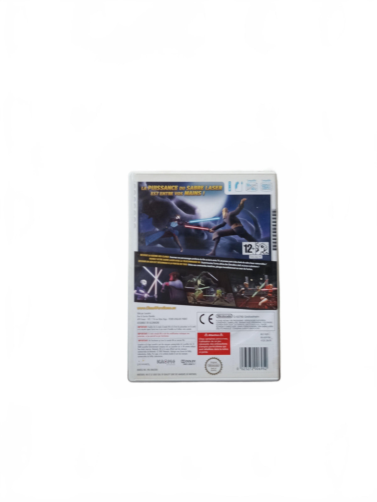 Star Wars The Clone Wars nintendo WII