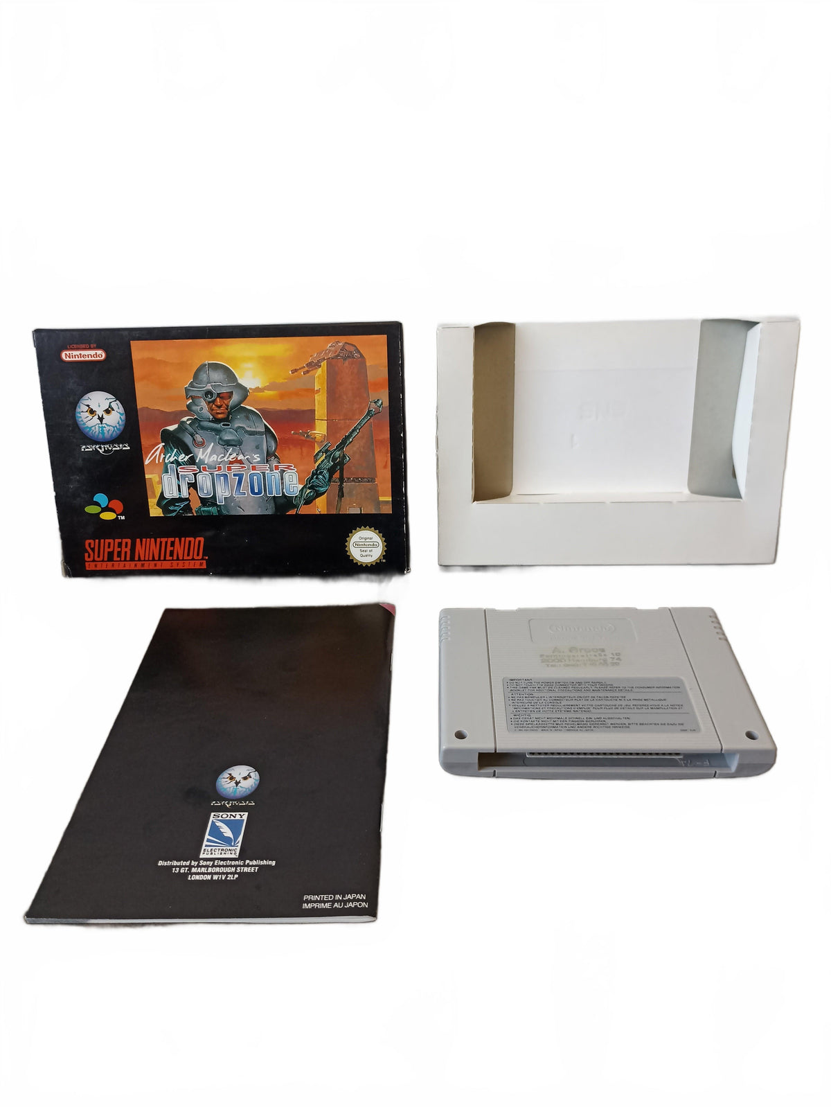 Super Dropzone Super Nintendo