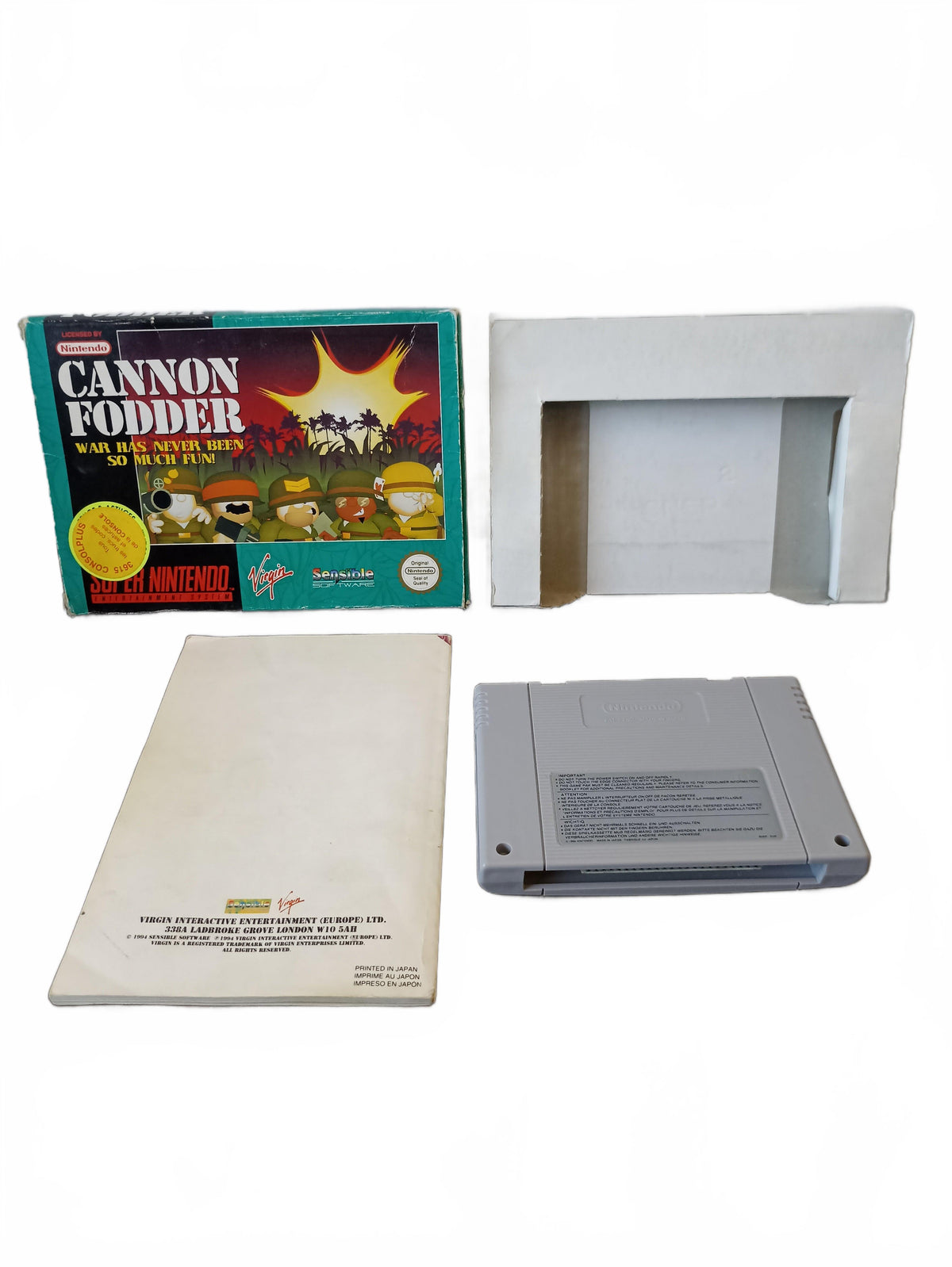 Cannon Fodder Super Nintendo