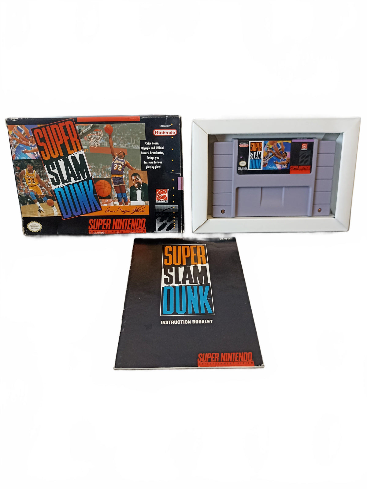 Super Slam Dunk Super Nintendo Version NTSC