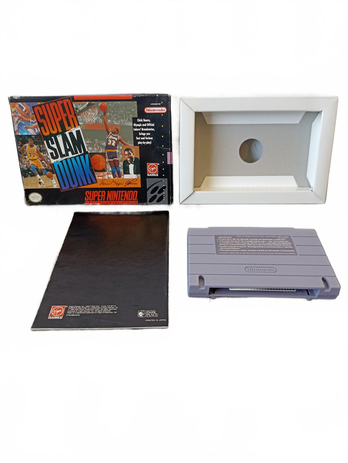 Super Slam Dunk Super Nintendo Version NTSC