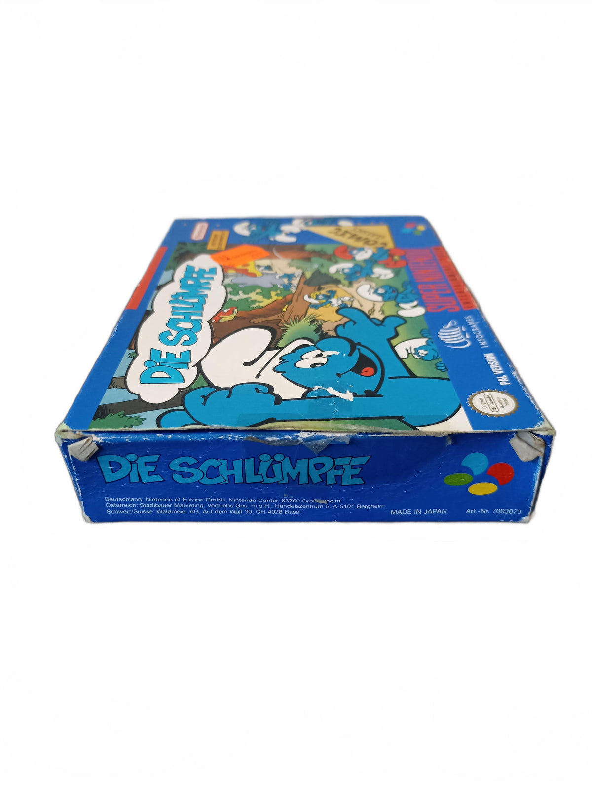 Die Schlümpfe Super Nintendo Version EUR