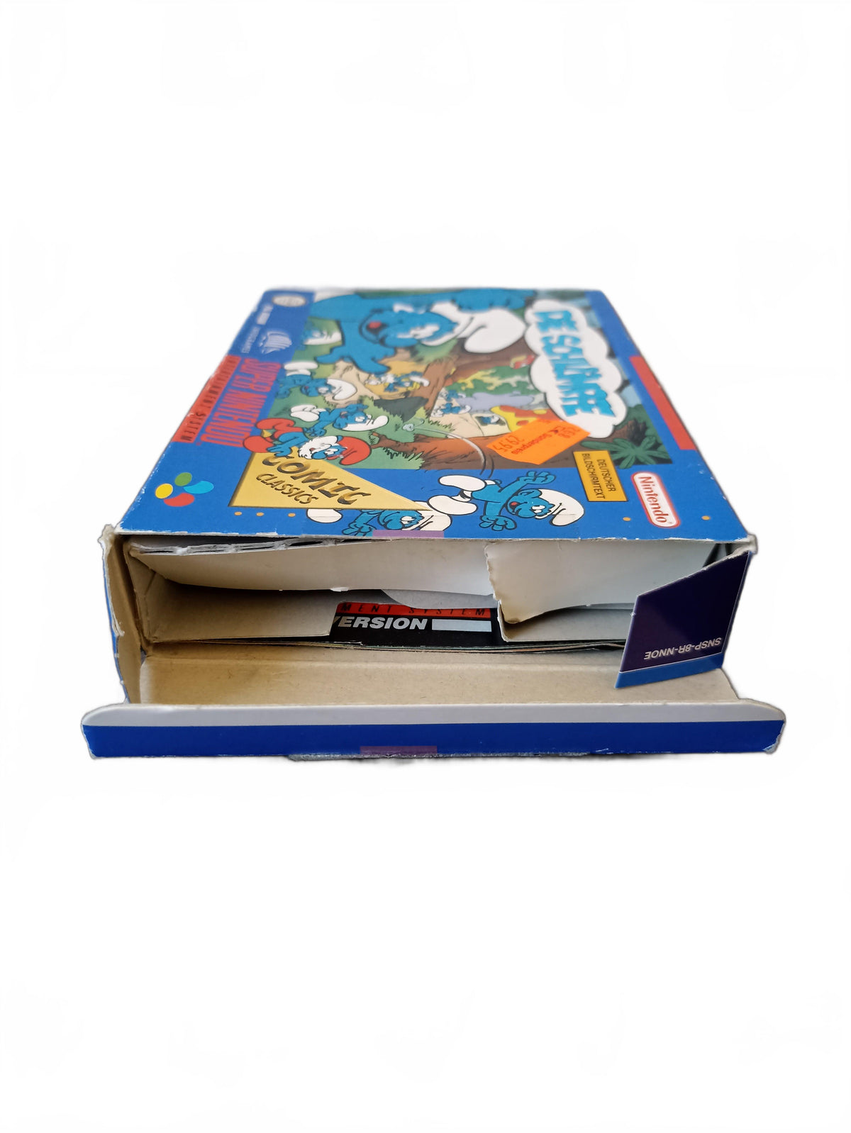 Die Schlümpfe Super Nintendo Version EUR