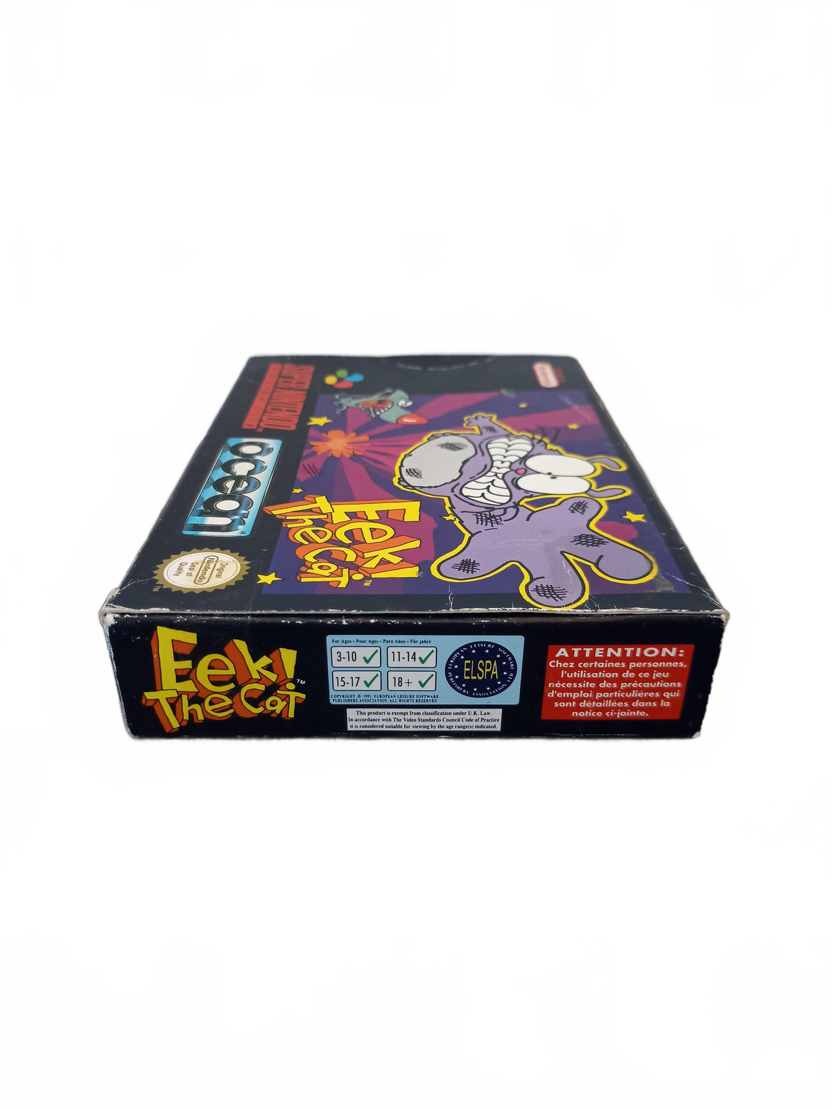 Eek! The Cat Super Nintendo