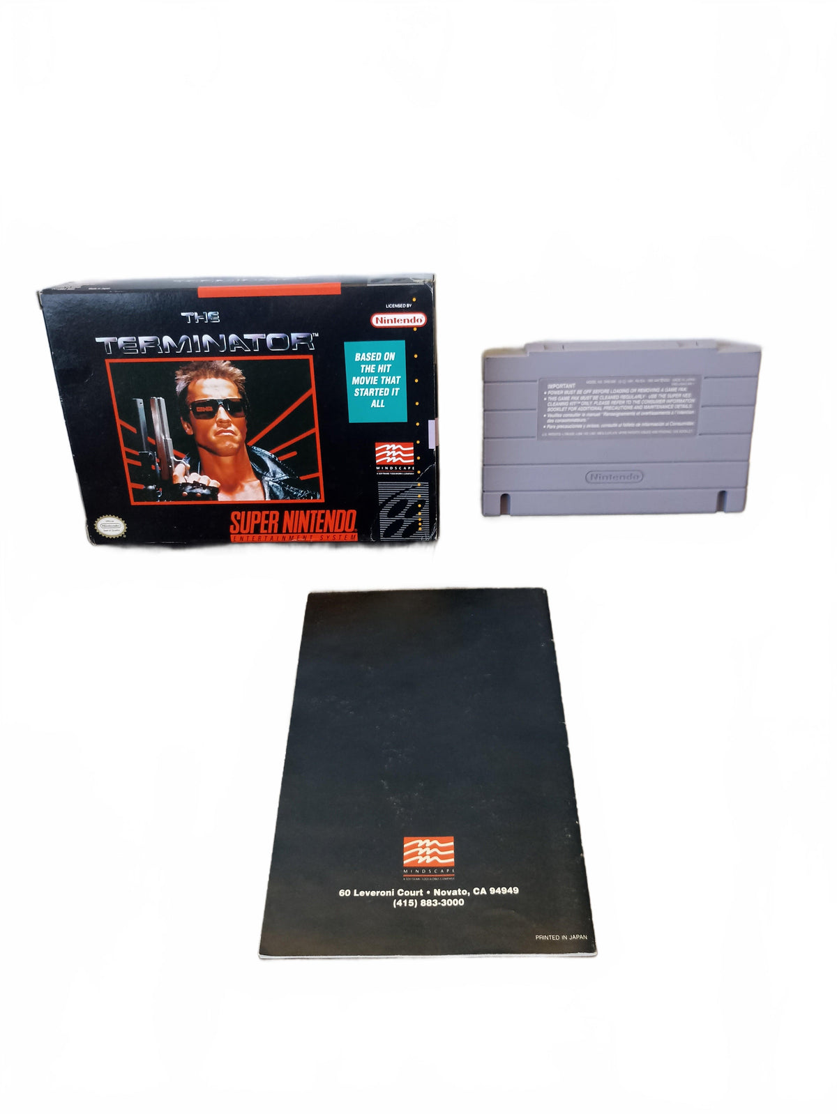 The Terminator Super Nintendo Version NTSC