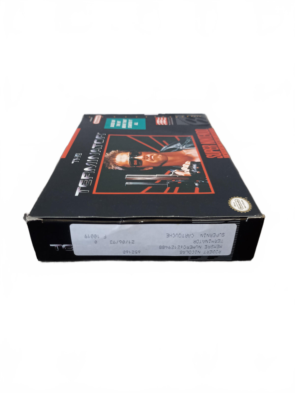 The Terminator Super Nintendo Version NTSC