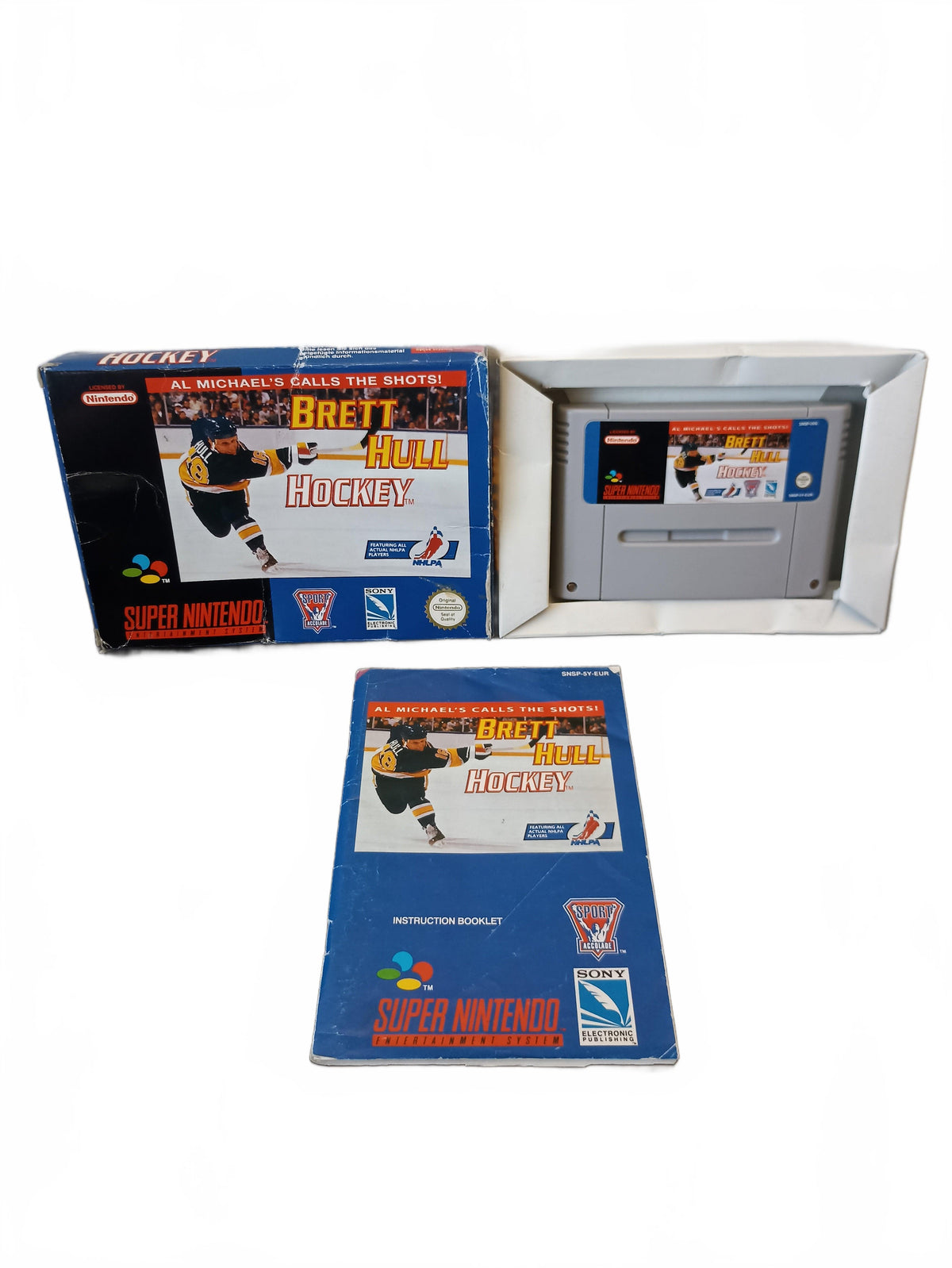 Brett Hull Hockey Super Nintendo