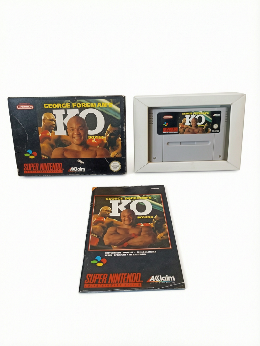 George Foreman’s KO Boxing Super Nintendo
