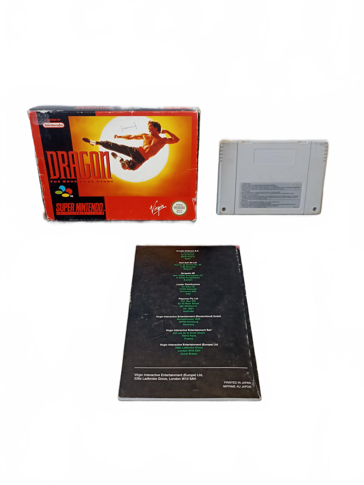 Dragon: The Bruce Lee Story Super Nintendo